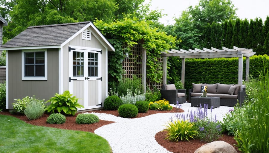 7 Inspiring Landscaping Ideas to Beautify the Area Around Your Shed