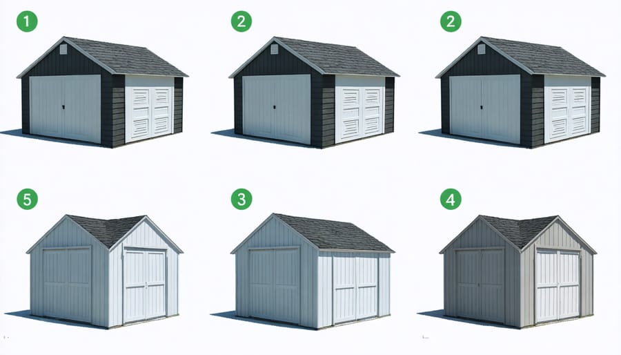 Installation steps for moisture barrier application on shed walls