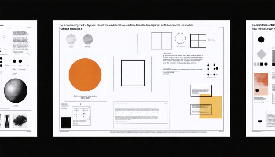 Legend of standard framing diagram symbols and their meanings