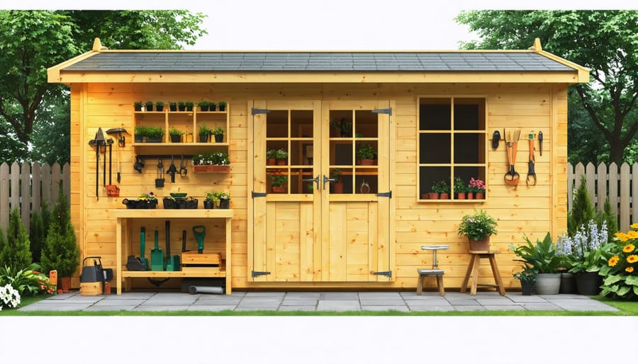 Beautiful Wooden Garden Sheds That Solve Your Storage Problems