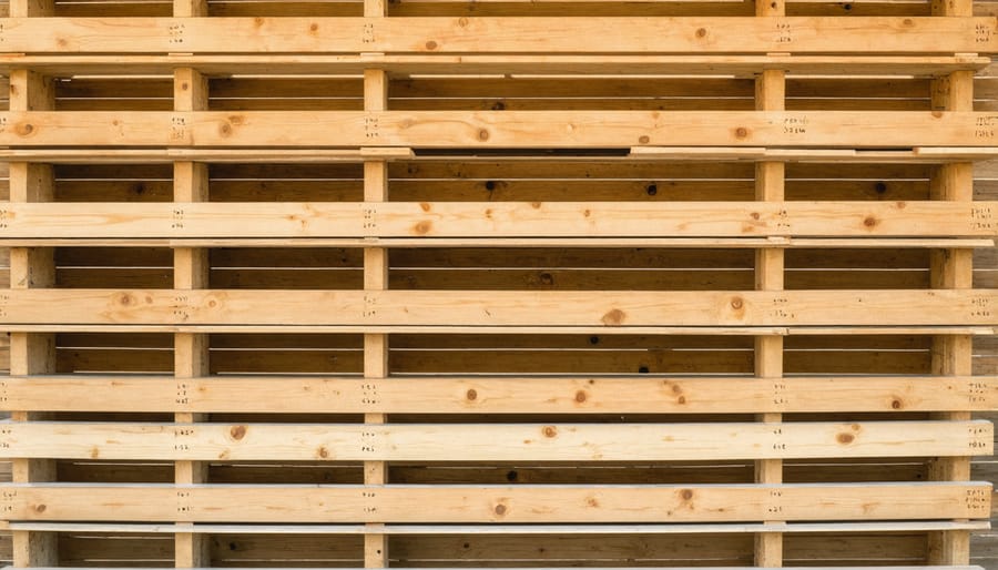 Step-by-step application of waterproof sealant on wooden outdoor shelving