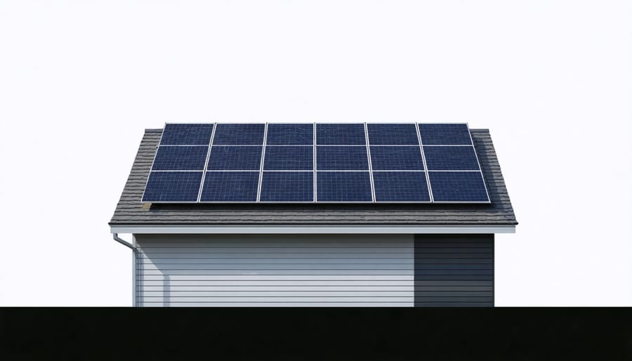 Technical diagram demonstrating correct solar panel positioning for maximum efficiency