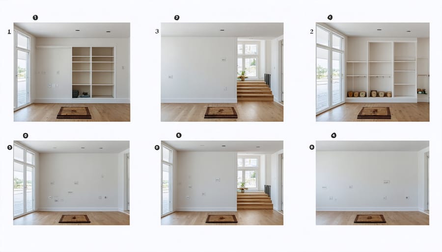 Installation process of environmental sensors and smartphone app setup