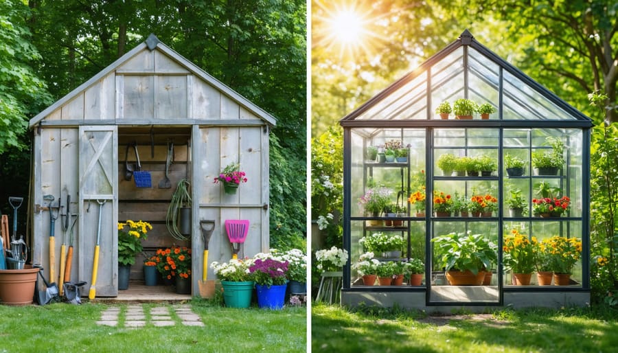 Transform Your Old Shed Into a Thriving Year-Round Greenhouse