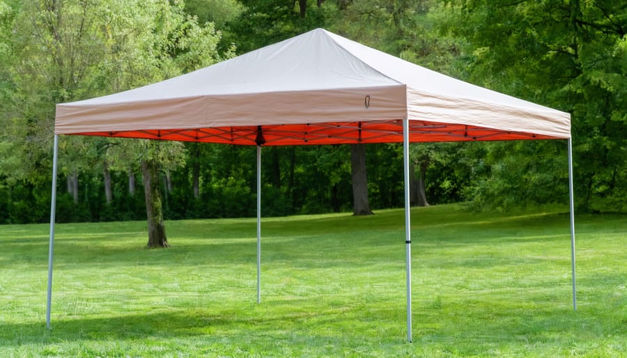 A sturdy 3-sided animal shelter protecting from wind and rain while maintaining open access