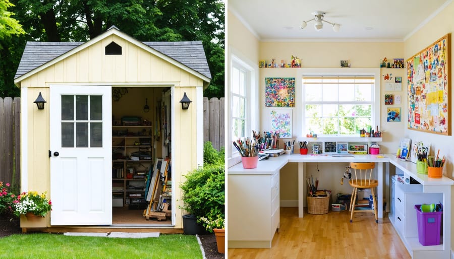 Transform Your Backyard Shed into a Dream Creative Studio (Without Breaking the Bank)