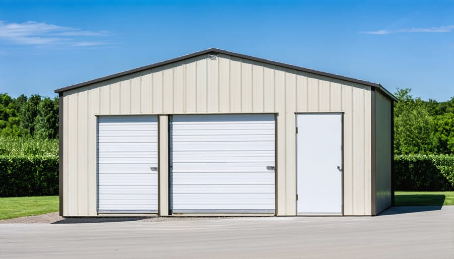 Modern storage shed featuring advanced ventilation and cooling systems