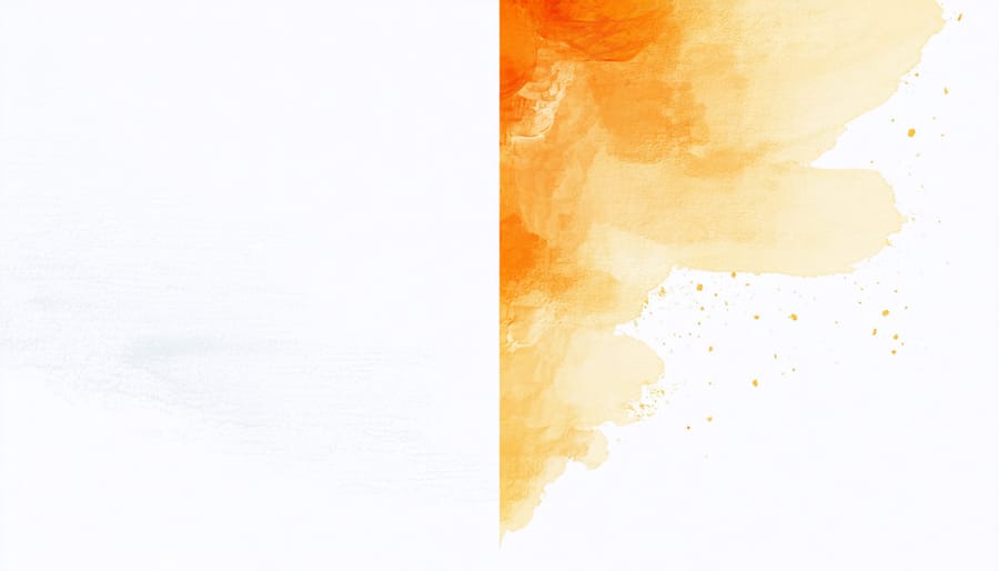 Side-by-side comparison showing visible chemical emissions from traditional paint versus minimal emissions from eco-friendly paint