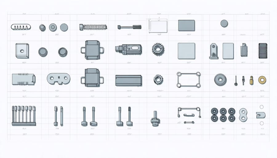 Detailed diagram showing all parts and assembly steps of the 3-sided shelter kit