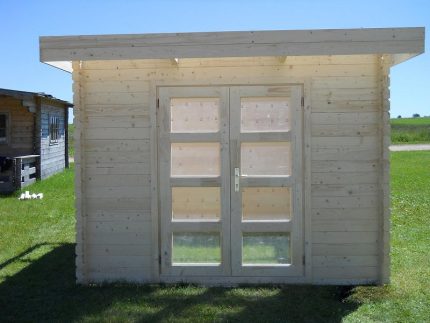 Solid Build Moderna 10 x 10 Wood Storage Shed Kit