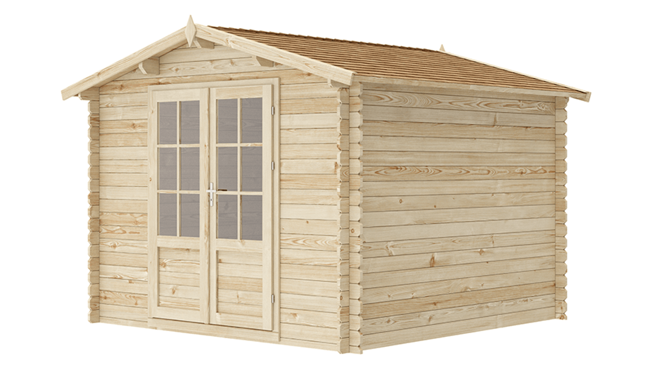 Gardener 10 x 10 storage shed