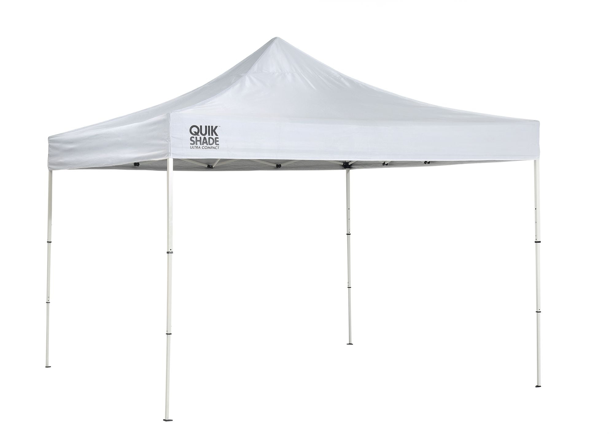 Quik Shade Marketplace MP100 Ultra Compact 10 x 10 ft. Straight Leg Canopy - White