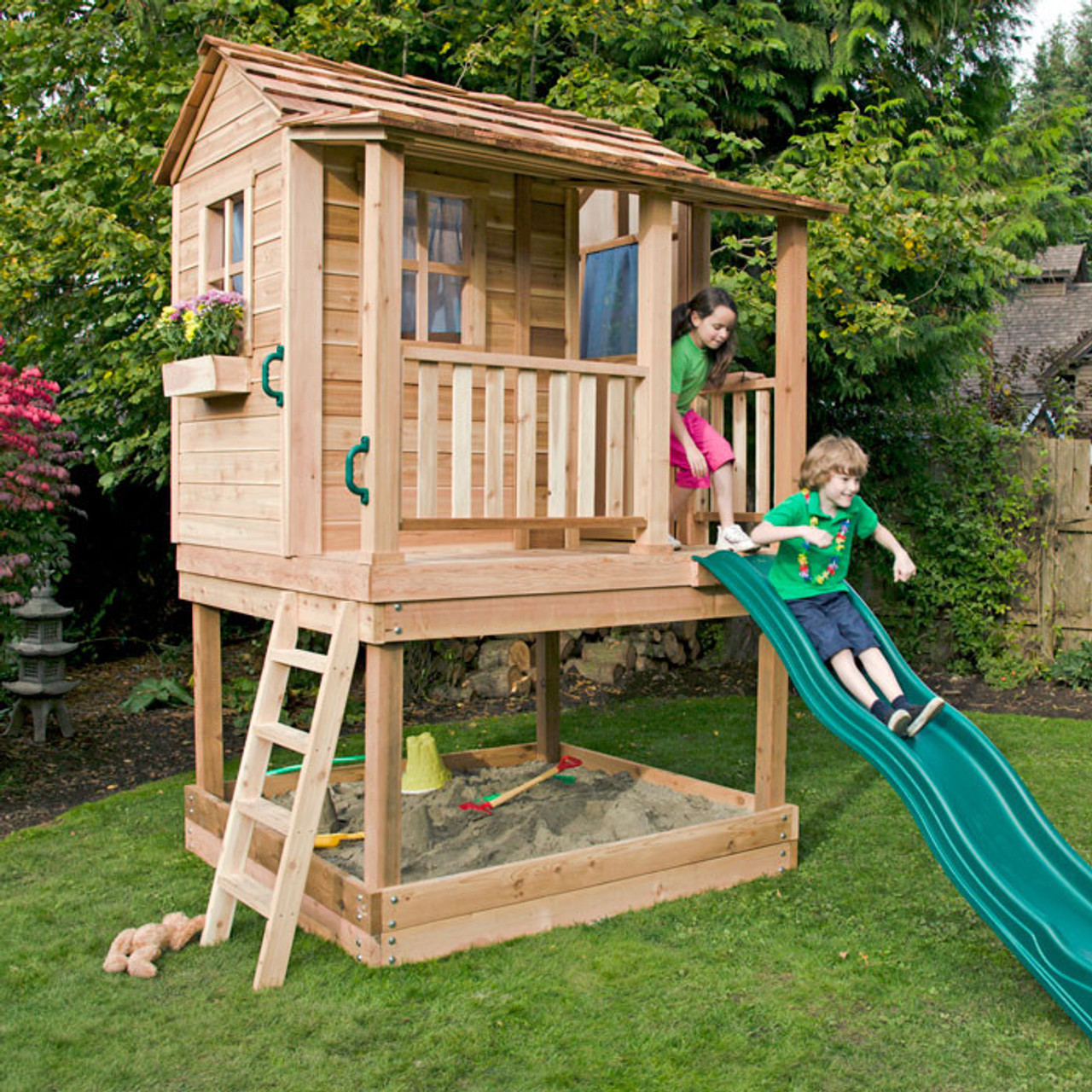 Kids Cedar Playhouse Kits