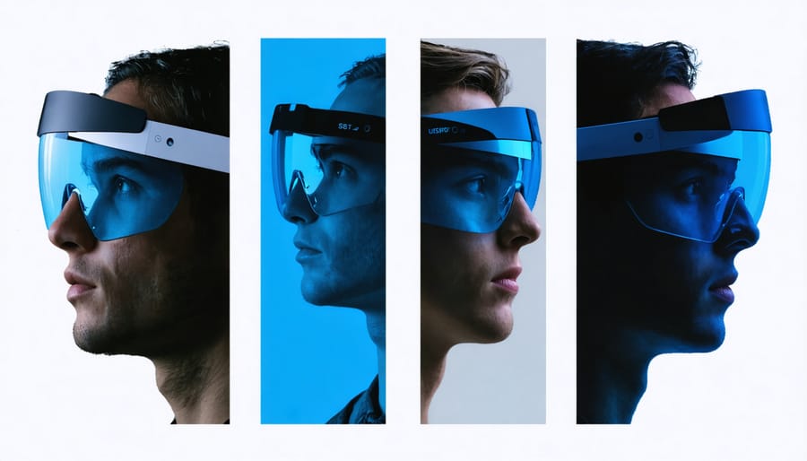 Side-by-side comparison of popular AR smart glasses models for shed management