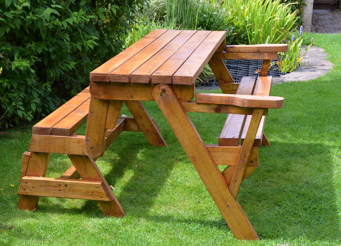 Folding Picnic Table and Bench