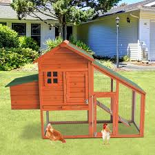 Premium Fir Wood Chicken Coop