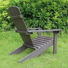 Northbeam Lakeside Faux Wood Adirondack Chair - Espresso