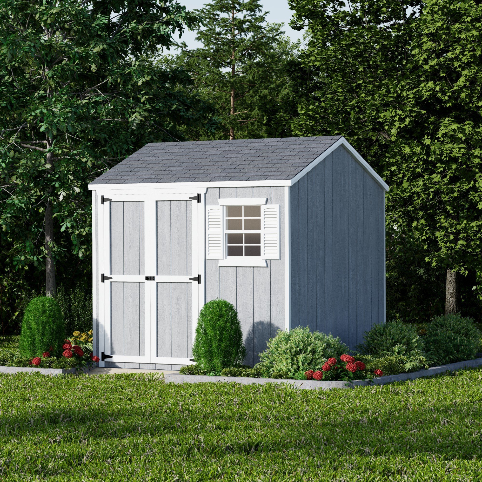 Workshop Garden Shed Kit (Sizes 8' x 8' to 12' x 24')