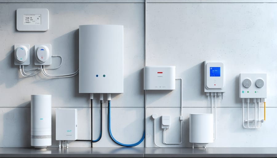 Collection of smart sensors used for shed maintenance monitoring