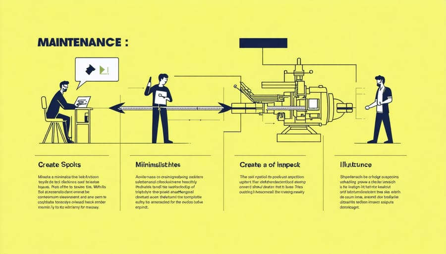 Illustrated diagram showing crucial inspection points for ShelterLogic shed maintenance
