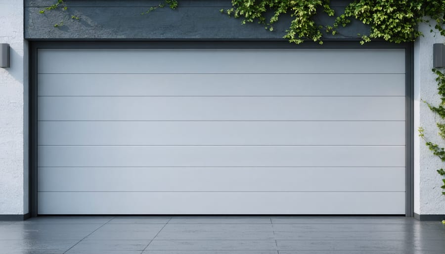 Smart garage door weather protection sensors detecting rain and adjusting door position