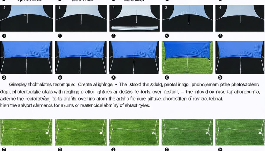 Demonstration of correct silage tarp installation including securing and anchoring methods