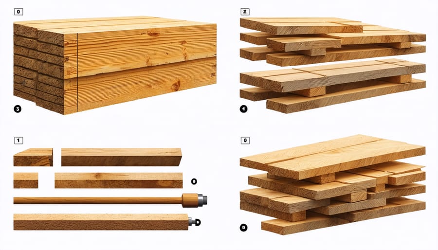 Demonstration of applying waterproof sealant to pressure-treated 2x4 using brush