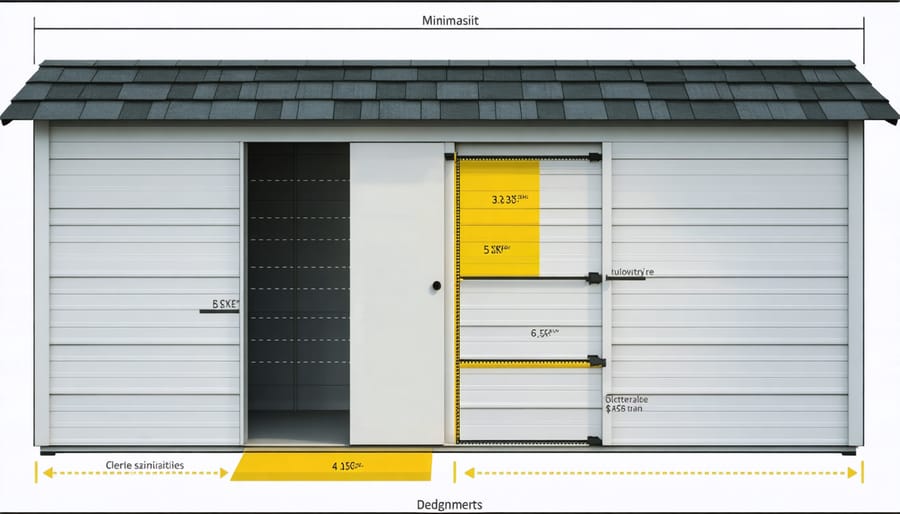 Cross-section illustration of a storage shed showing common pest entry points and vulnerabilities